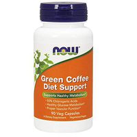 Now Supplements, Green Coffee Diet Support with Naturally Occurring Chlorogenic Acids, 90 Veg Capsules