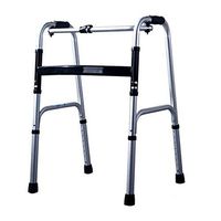 LHQ-HQ Folding Telescopic Walker Multifunctional Light Walking Frame Old Man Walking Stick Walking Device Four Foot Stool Non-Slip Walking Stick with Hospital (Color : Wheeled) (Color : Wheeled)