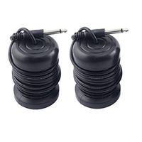 HEALLILY Round Arrays Foot Bath Detox Ionic Spa Accessory Machine (Black)