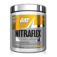 GAT Sport NITRAFLEX ,Testosterone Boosting Powder, Increases Blood Flow, Boosts Strength and Energy, Improves Exercise Performance, Creatine-Free (Pineapple, 30 Servings)