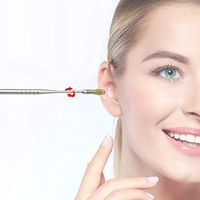 Nosii Ear Hygiene Care Sets 5pcs/Set Stainless Steel Ear Pick Spoon Ear Wax Removal Cleaner