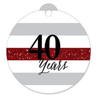 We Still Do - 40th Wedding Anniversary - Party Favor Gift Tags (Set of 20)