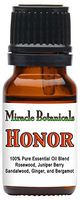 Miracle Botanicals Honor - 100% Pure Essential Oil Blend - Therapeutic Grade 10ml