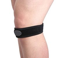 Rhegeneshop Sports Knee Strape Brace Petallar Pressure Band Basketball Climbing with Shim