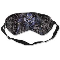 Anime Death Note Sleeping Eye Mask for Women Man Kid Girls -Hypoallergenic,Best Light Blackout - Adjustable Night Blinder Blindfold - Great for Travel, Shift Work & Meditation