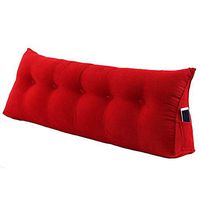 Qi Peng Mat Cushion - Mattress Triangle Backrest Removable Family Bedroom Multifunction Pillow Sofa Cushion (Color : A, Size : 80×23×50cm)
