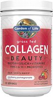 Garden of Life Grass Fed Collagen Beauty, Cranberry Pomegranate, 20 Servings, Collagen Powder for Women Men Hair Skin Nails, Hydrolyzed Collagen Peptides Powder Supplement *Packaging May Vary*