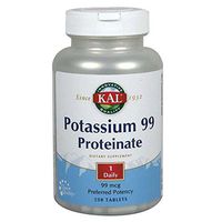 KAL 99 Mg Potassium Proteinate Tablets, 100 Count