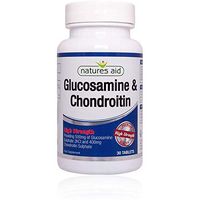 Natures Aid Glucosamine Sulphate 500mg + Chondroitin 400mg 30 Tabs - 6 Pack