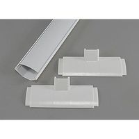 Mono-Systems, Inc. Coveway 4-Piece 120-in L White Raceway Kit