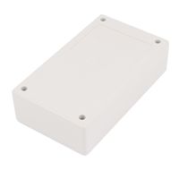 uxcell 140mmx38mmx80mm Dustproof IP65 Plastic Enclosure Case DIY Junction Box