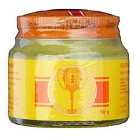 Golden Cup Balm 50g. Muscle Pain Relief, Insect Sting/bite, Nausea