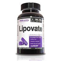 PEScience Lipovate, 84 Capsules, Caffeine Free Thermogenic with Blood Sugar Support