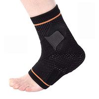 BRD Sport Ankle Plantar Fasciitis Brace for Left Foot, FDA Registered, Ideal for Alleviating Acute Heel and Chronic Arch Pain Due to Plantar Fascia (Black, Medium)