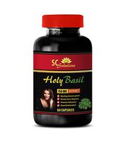 Cholesterol lowering Supplements - HOLY Basil 750 MG Extract - holy Basil Complex - 1 Bottle (60 Capsules)