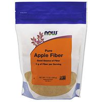 NOW Supplements, Pure Apple Fiber Powder with Apple Pectin, Non-GMO Project Verified, 12-Ounce