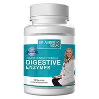Digestive Enzyme Supplement for Women - by Dr. Amber MD - Enzyme Supplements for Better Digestion - 90 Capsules