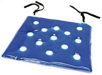 Skil-Care Gel-Left Cushion, 18" x 16", Blue