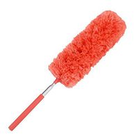 KaiDee Microfiber Cleaning Duster, Soft Microfiber Duster Brush Dust Cleaner, Can Not Lose Hair Static Anti Dusting Brush Home Air-condition Car Furniture Cleaning (Red)