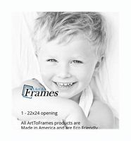 22x24 Smooth White / Super White Custom Mat for Picture Frame with 18x20 opening size (Mat Only, Frame NOT Included)