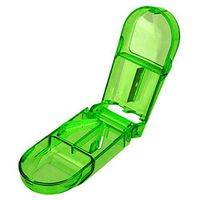 ZhiXu Pill Splitters, Pill or vitaminTablet Splitter Cutter, Vitamin Cutter, Pill Cutter (Green)
