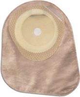 Hollister Premier One-Piece Closed-End Pouch with Integrated AF300 Filter, Pre-Cut Flat SoftFlex Skin Barrier and Two Sided ComfortWear Panel 1-3/16" Stoma Opening (Box of 30 Each)