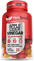 Apple Cider Vinegar Gummies with The Mother Organic Unfiltered ACV Gummies - Gummy Alternative to Apple Cider Vinegar Capsules, Pills, Tablets - Detox, Cleanse Support, Immunity