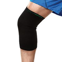 Earth Therapy Copper Knee Compression Sleeve – Size Large, Unisex - Anti-Inflammatory Fabric for Natural Healing – Pain Relief and Support for Runners & Other Athletes