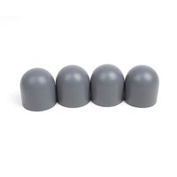 Gbell 4Pcs Motor Cover Case Dustproof Silicone Plug Cover Protector for DJI Mavic 2 Pro/Zoom,Drone Accessories (Gray)