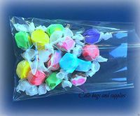 100 Clear Party Gift Chocolate Lollipop Favor Candy Cello-Style Bags Cellophane