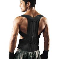 Back Brace Posture Corrector for Women and Men Back Lumbar Support Shoulder Posture Support for Improve Posture Provide and Back Pain Relief (23.7"-49.5")