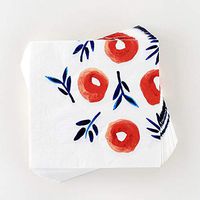 Poppy Paper Napkins - 20 per package