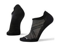 Smartwool PhD Outdoor Light Micro Socks - Men’s Run Wool Performance Sock Medium Black