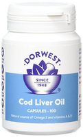 Dorwest Cod Liver Oil Capsules (Size: 100 Capsules)