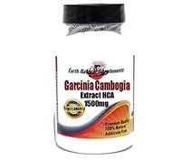 Garcinia Cambogia Extract HCA 1500mg * 180 Capsules 100% Natural - by EarhNaturalSupplements