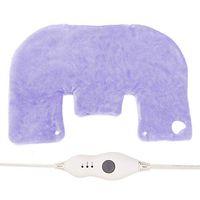 Electric Heating Pad for Neck and Shoulders-Extra Large 18" x 25" Neck Heating Pad-Auto Shut Off Shoulder Heated Pad-Heated Neck Wrap Purple by Mosabo