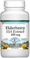 Extra Strength Elderberry 15:1 Extract - 450 mg (100 Capsules, ZIN: 513324) - 3 Pack