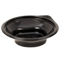 Fabri-Kal 9507201 SideKicks Black 4 Ounce Container - 750 / CS