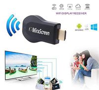 Wireless WiFi Display Dongle Screen Mirroring Adapter Airplay DLNA Miracast 1080P Video Receiver Phone to HDMI TV for iPhone Xs MAX XR X 6 7 8 Plus iOS/Android/HDTV/Projector
