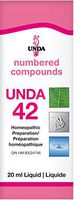 UNDA - UNDA 42 Numbered Compounds - Homeopathic Preparation - 0.7 fl. oz.