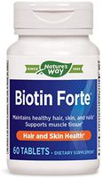 Nature's Way Biotin Forte 5 mg, Pack of 2