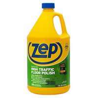 Zep ZU0812128 High Traffic Floor Polish 128 Ounce ZUHTFF128, 128 oz. Clear, Green