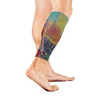 Calf Guard Sleeves Colorful Sunset Mountains Sports Calves Guards Sleeves for Running, Basketball, Baseball, Football
