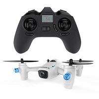 HUBSAN Kids H107C+ Second Generation X4 Quad Toy with HD Camera, 2.4 GHz, White