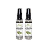 EuroSpa Aromatics Pure Eucalyptus Oil ShowerMist and Steam Room Spray, All-Natural Premium Aromatherapy Essential Oils - Tea Tree Infused, 2oz, 2 Pack