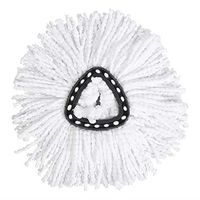Zerone Replacement Mop Heads Microfiber Spinning Mops Head for Floor Easy Cleaning