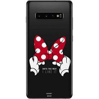 Skinit Decal Phone Skin for Galaxy S10 Plus - Officially Licensed Disney Minnie Mouse Dots The Way Design