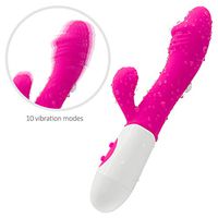 USB Rechargeable Portable Size Finger Vibrantor for Female Couple Interactive Toys 9 Powerful Vibranting Wearable Massage Kit Waterproof G Spots Pleasure Toys for Girlfriend Wife Tshirt