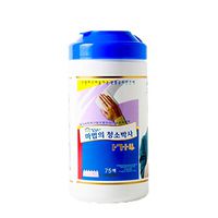 Multi Surface All Purpose Cleaner Wipes Disposable for Mirrors, Windows, Home and Auto 75 Towelettes TPAE50725