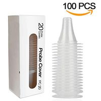 100 PCS Counts Ear Thermometer Probe Covers/Refill Caps/Lens Filters for All Models Ear Thermometer Replacement Probe